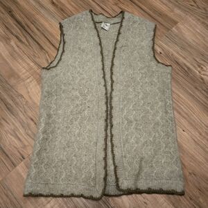 Vintage Tinna Ltd. 100% Icelandic Wool Womens Vest